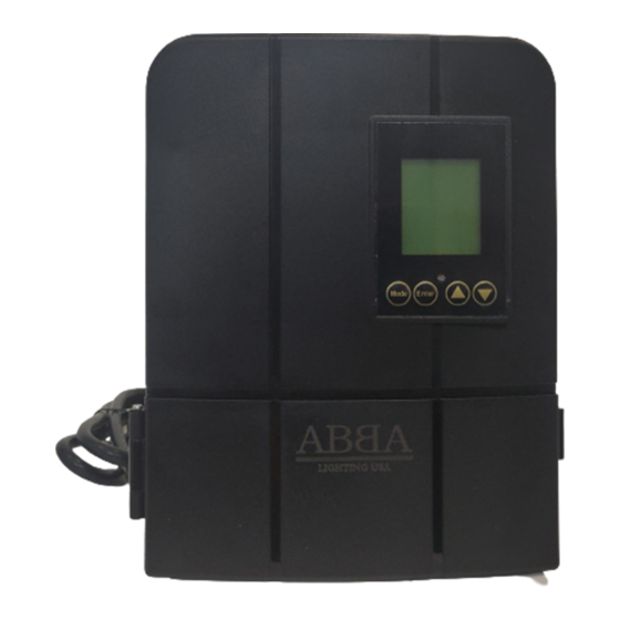 ABBA TSP300 Installation Manual