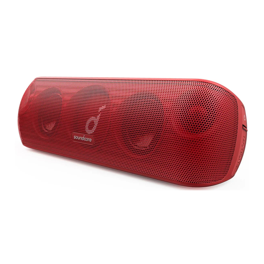 Soundcore Motion+ - Speakers Manual