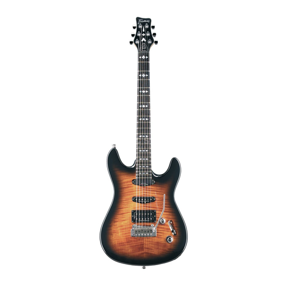Framus Diablo Custom Owner's Manual