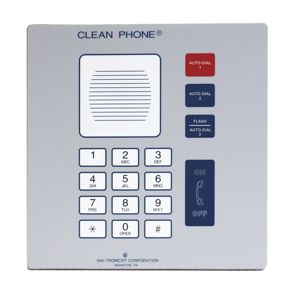 GAI-Tronics 295-001F Manuals