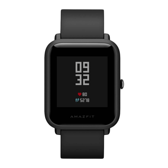 Xiaomi Amazfit Bip User Manual