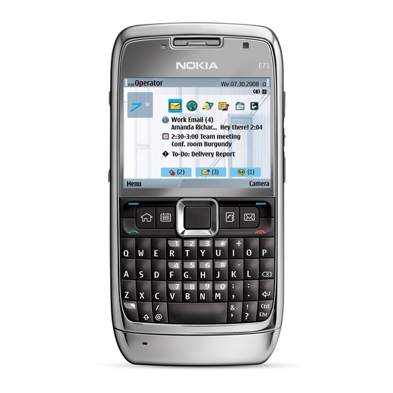 Nokia E Series User Manual