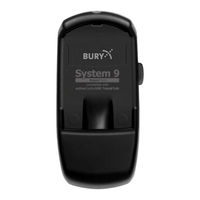BURY S8 Cradle Universal XXL Quick User Manual