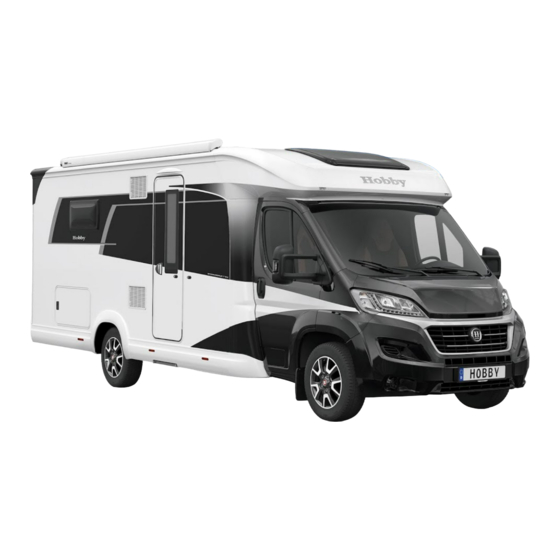 Hobby OPTIMA DE LUXE 2019 Manual