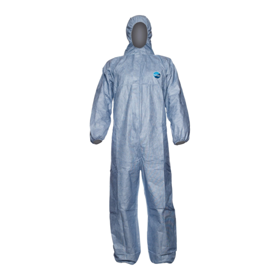 Dupont Tyvek 200 EasyCafe CHF5 Instructions For Use Manual