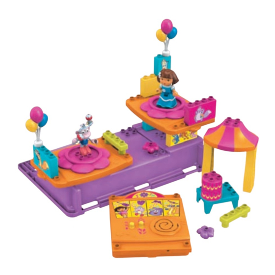 Mega nickelodeon Dora's Musical Fiesta Quick Start Manual