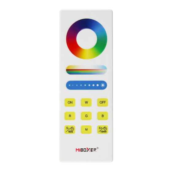 Miboxer FUT088 Quick Start Manual