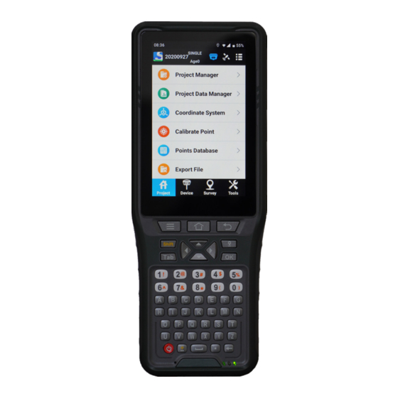 User Manuals: e-survey P9III GNSS Surveying Software