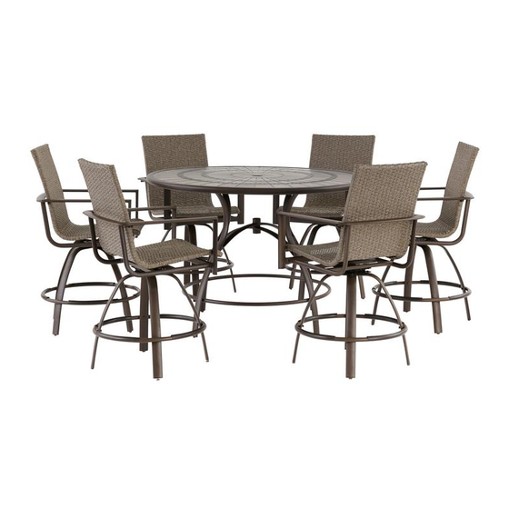 HAMPTON BAY BECKHAM 5477-7PC Use And Care Manual