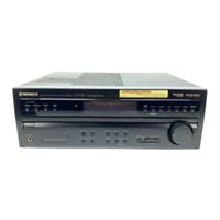 Pioneer VSX-D507S Operating Instructions Manual