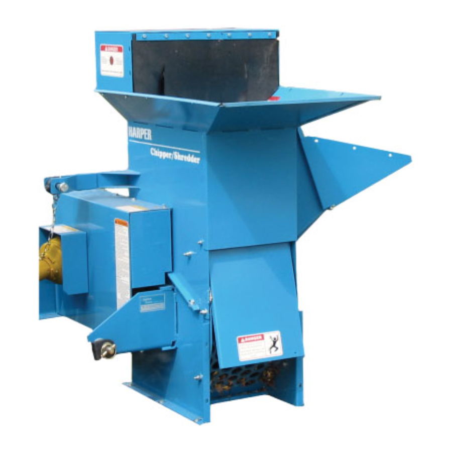 Harper 5400 - Chipper/Shredder Manual