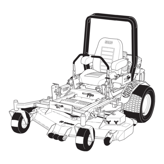 Scag Power Equipment STT Operator's Manual