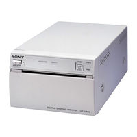 Sony UP-D895 Instructions For Use Manual