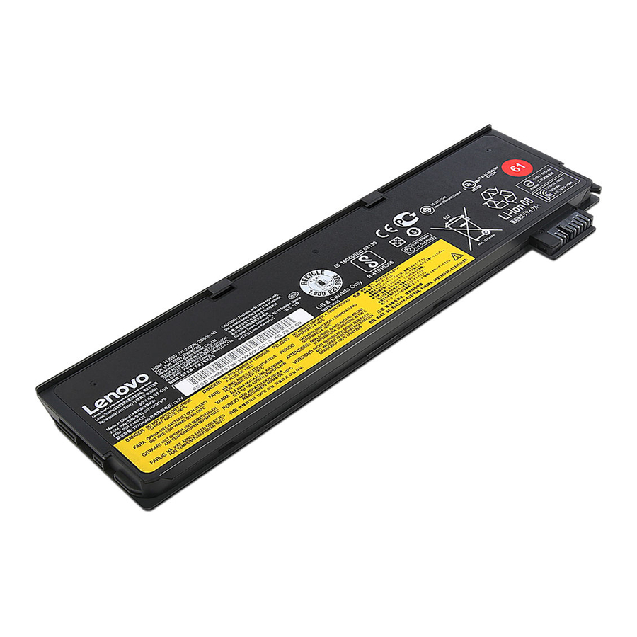 Lenovo IdeaPad S9/S10 3-cell Li-Ion Battery User Manual