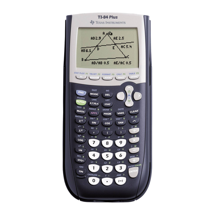 Clearing Entries And List Elements; Clralllists - Texas Instruments TI-84 Plus Manual Book [Page 524] | ManualsLib