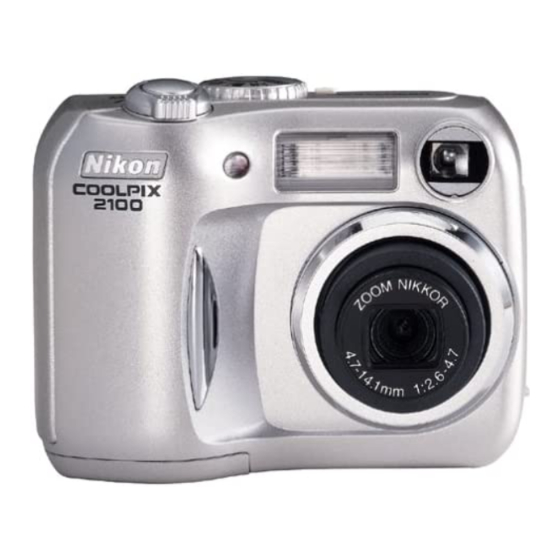 NIKON COOLPIX 2100 MANUAL Pdf Download | ManualsLib