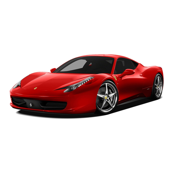 Ferrari 458 Italia Manual