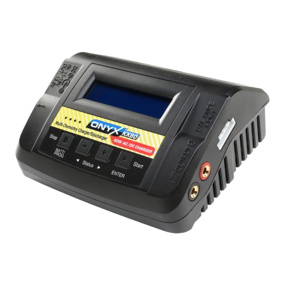 Horizon Hobby Onyx KX80 Manual
