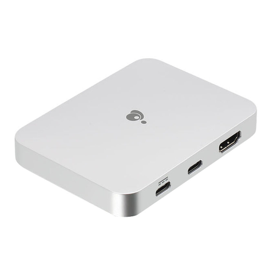 IOGear Dock Pro 60 Quick Start Manual