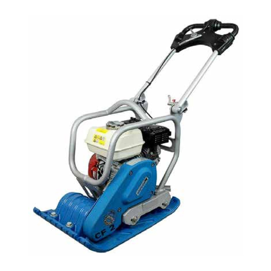 Weber CF 2-II Hd Operating And Maintenance Manual