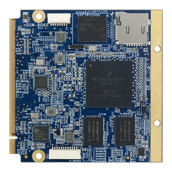 VIA Technologies Qseven QSM-8Q60 Design Manual