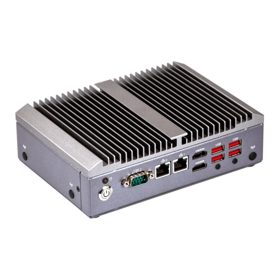GIGAIPC QBiX-Pro-WHLA8265H-A2 Quick Start Manual