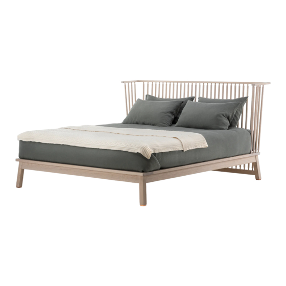 De La Espada COMPANIONS BED Assembly Instructions Manual