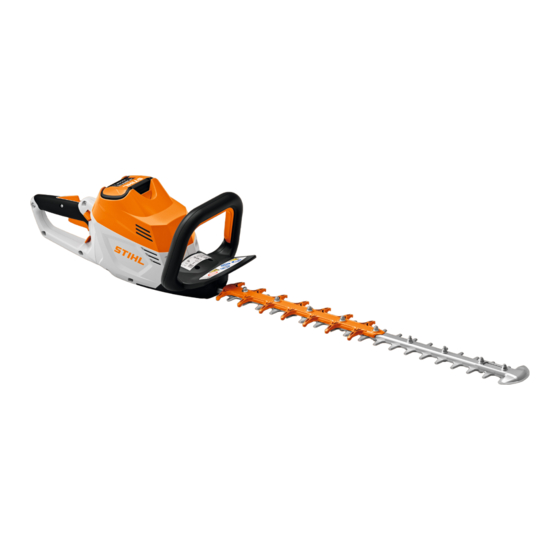 Stihl HSA 100.0 Instruction Manual