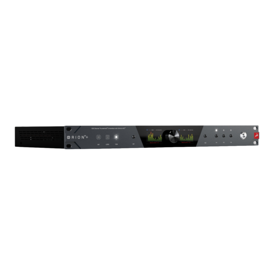 Antelope ORION 32+ GEN4 User Manual