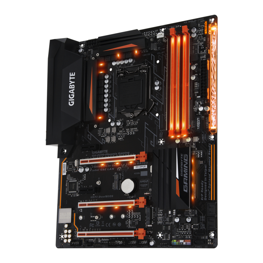 GIGABYTE GAZ270Phoenix Gaming Motherboard Manual ManualsLib