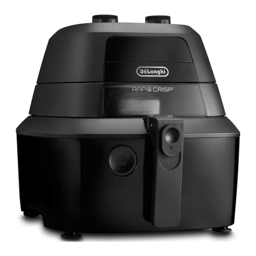 DeLonghi Rapid Crisp FH2133 - Digital Air Fryer, 360 View, 4-Qt Manual ...