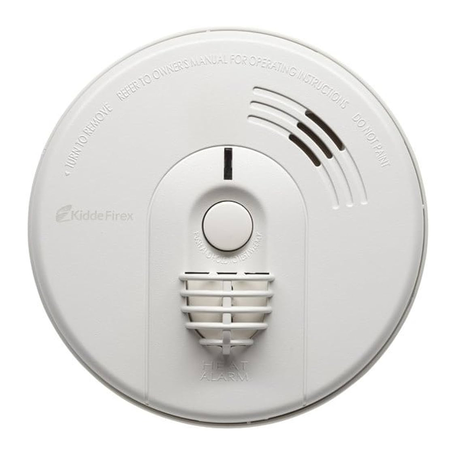 Kidde FIREX KF3; KF3R - Smoke Alarm Manual | ManualsLib