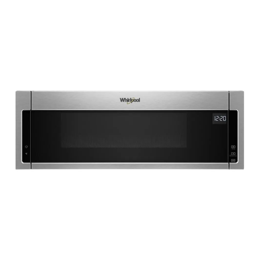 Whirlpool WML55011HS 1.1 cu. ft. Low Profile Microwave Hood