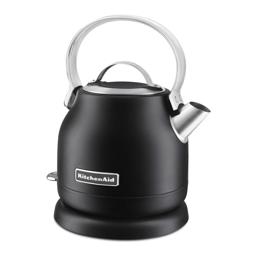KitchenAid KEK1222 1.25 L Electric Kettle Manual ManualsLib