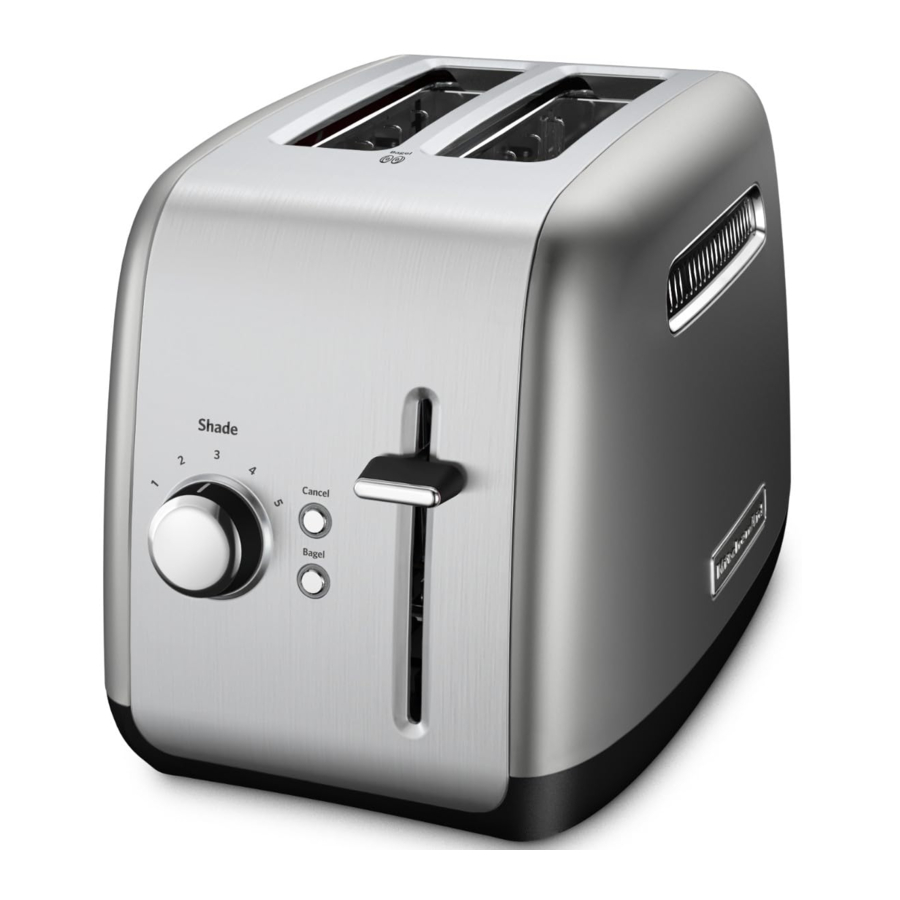 KitchenAid KMT2115, KMT4115 - 2-Slice Toaster Manual