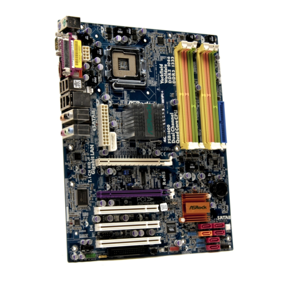 ASROCK 4Core1600P35-WiFi Manual