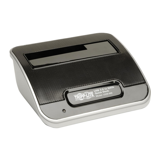 Tripp Lite U339-000 Quick Manual