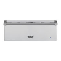 Viking Built-In Electric Warming Drawers Quick Reference Manual