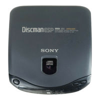 Sony Discman D232 Operating Instructions Manual