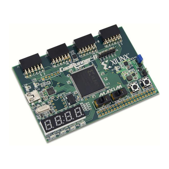 Digilent CoolRunner-II Reference Manual