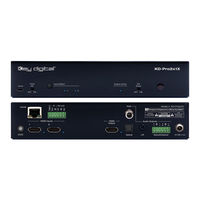 Key Digital KD-Pro4x1X Operating Instructions Manual