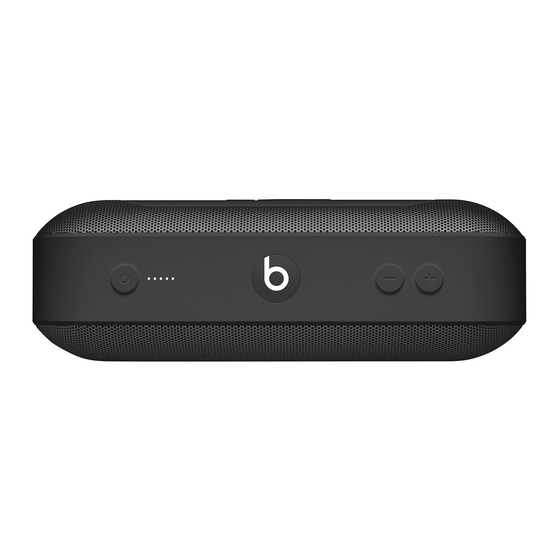 Beats Pill+ Quick Start Manual