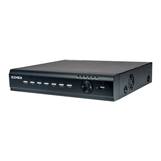 Elvox 46241.F04A NVR Full HD Manuals