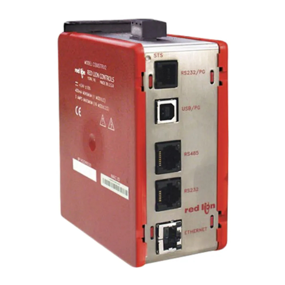 red lion CSMSTRV2-A Quick Start Manual