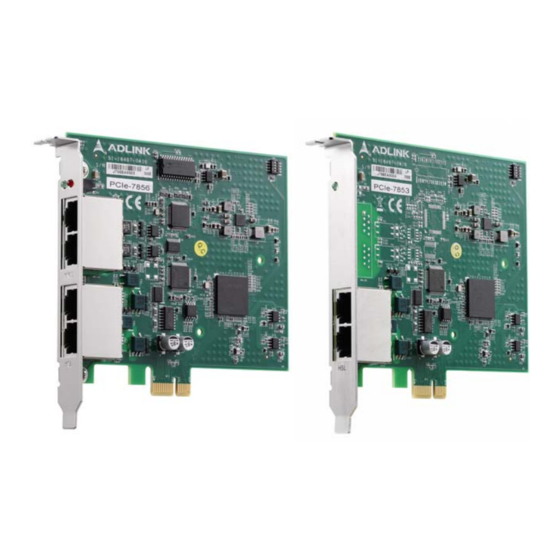 ADLINK Technology PCIe-7856 User Manual