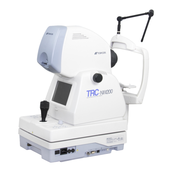 Topcon TRC-NW200 Instruction Manual