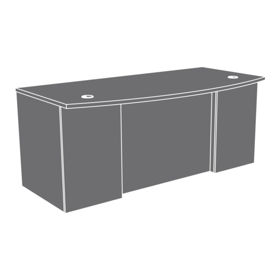 User Manuals: Sauder OfficeWorks AFFIRM 427471 Desk