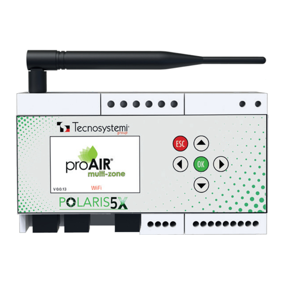 Tecnosystemi proAIR multi-zone Manuals