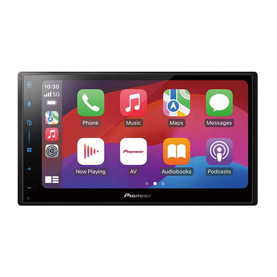 Pioneer SPH-DA77DAB Installation Manual
