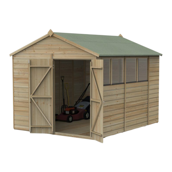 Forest BECKWOOD SHED BASE KIT 6 Instructions Manual